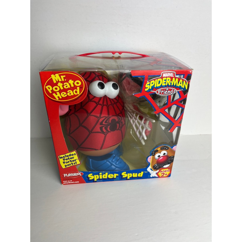 Marvel Spider-Man & Friends Mr. Potato Head Spider Spud Toy New in Box
